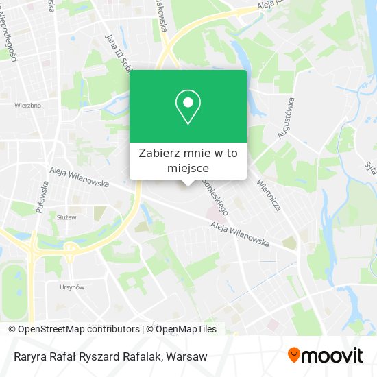 Mapa Raryra Rafał Ryszard Rafalak