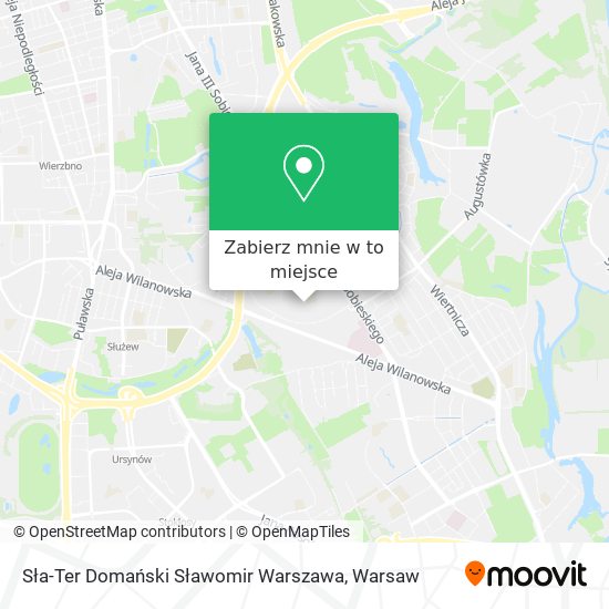 Mapa Sła-Ter Domański Sławomir Warszawa