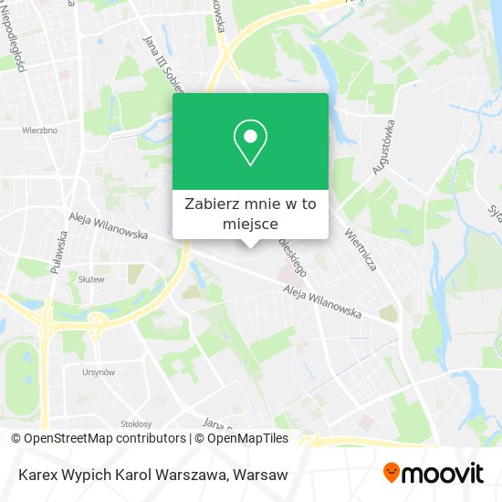 Mapa Karex Wypich Karol Warszawa