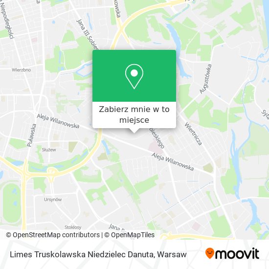 Mapa Limes Truskolawska Niedzielec Danuta