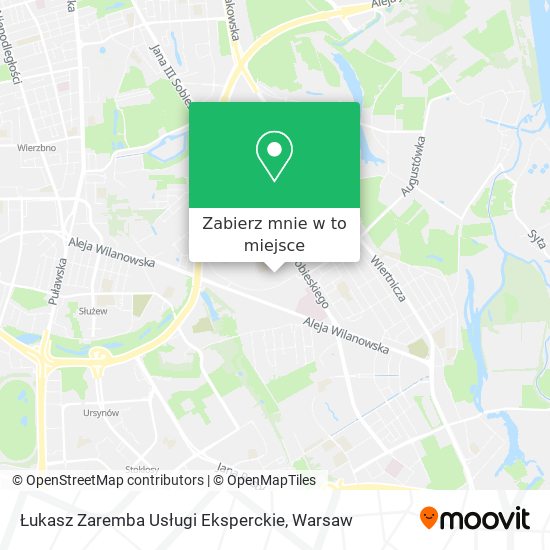 Mapa Łukasz Zaremba Usługi Eksperckie