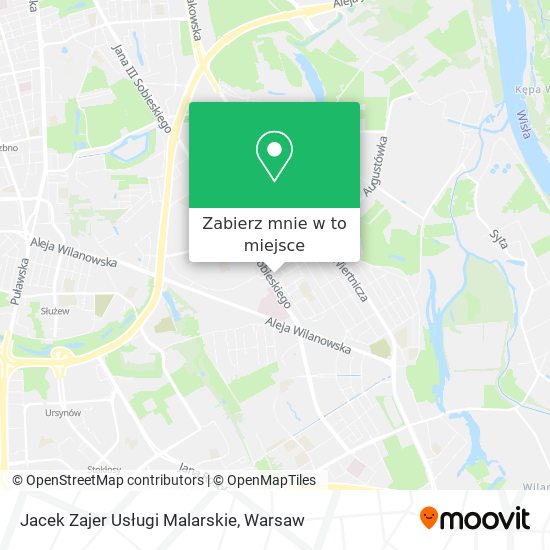 Mapa Jacek Zajer Usługi Malarskie