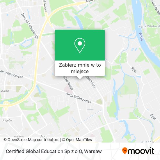 Mapa Certified Global Education Sp z o O