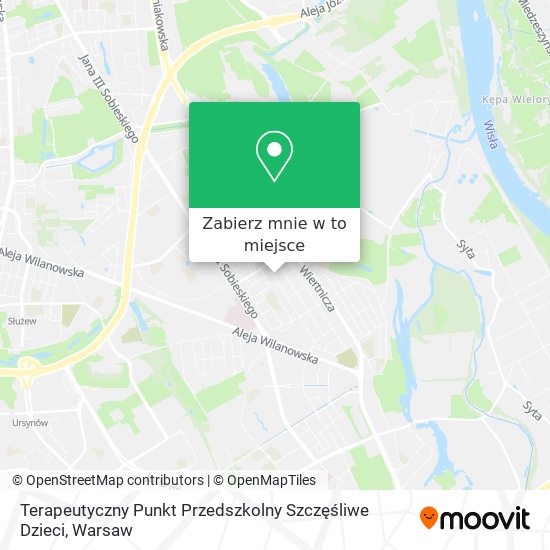 Mapa Terapeutyczny Punkt Przedszkolny Szczęśliwe Dzieci