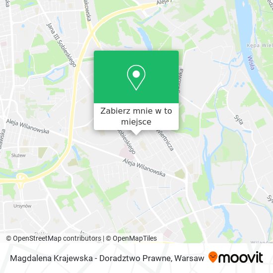 Mapa Magdalena Krajewska - Doradztwo Prawne