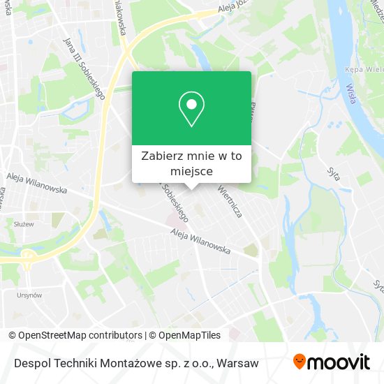 Mapa Despol Techniki Montażowe sp. z o.o.