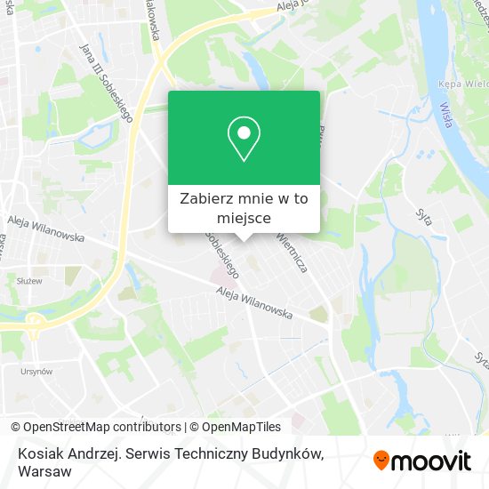 Mapa Kosiak Andrzej. Serwis Techniczny Budynków