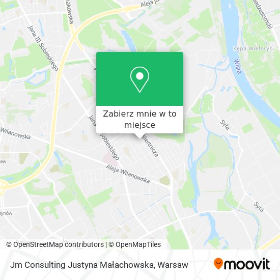 Mapa Jm Consulting Justyna Małachowska