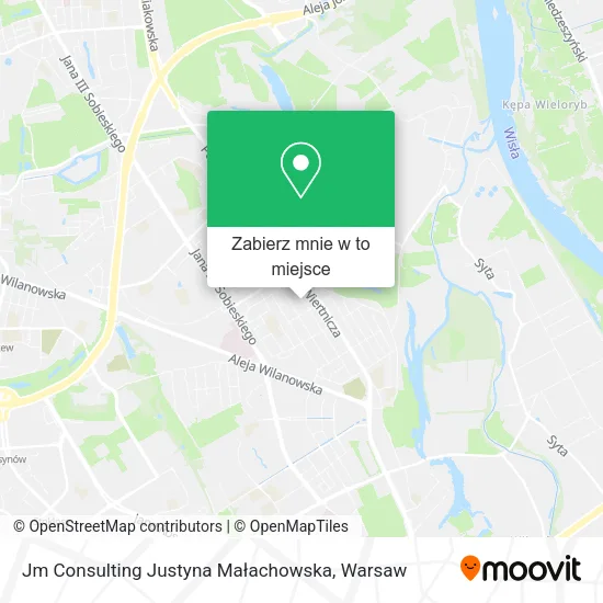 Mapa Jm Consulting Justyna Małachowska