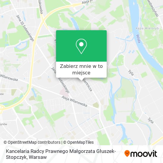 Mapa Kancelaria Radcy Prawnego Małgorzata Głuszek-Stopczyk