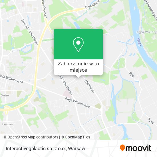 Mapa Interactivegalactic sp. z o.o.