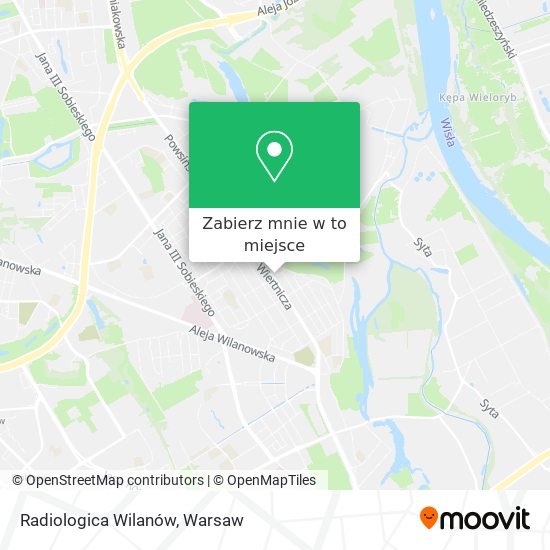 Mapa Radiologica Wilanów