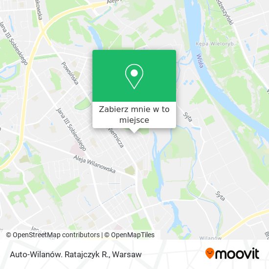 Mapa Auto-Wilanów. Ratajczyk R.