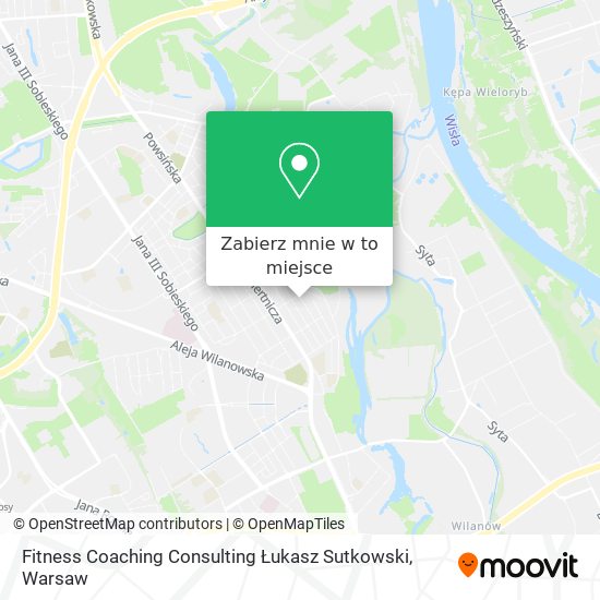 Mapa Fitness Coaching Consulting Łukasz Sutkowski