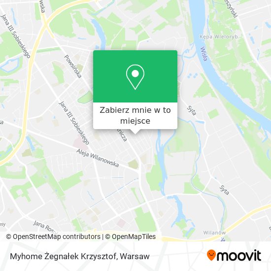 Mapa Myhome Żegnałek Krzysztof