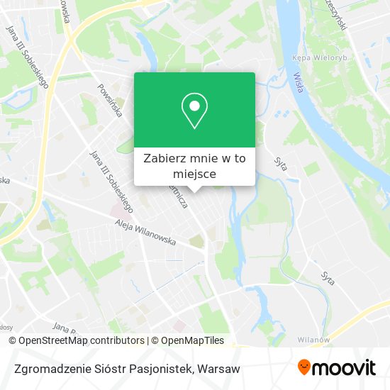 Mapa Zgromadzenie Sióstr Pasjonistek