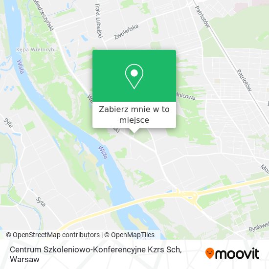 Mapa Centrum Szkoleniowo-Konferencyjne Kzrs Sch