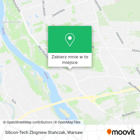 Mapa Silicon-Tech Zbigniew Stańczak