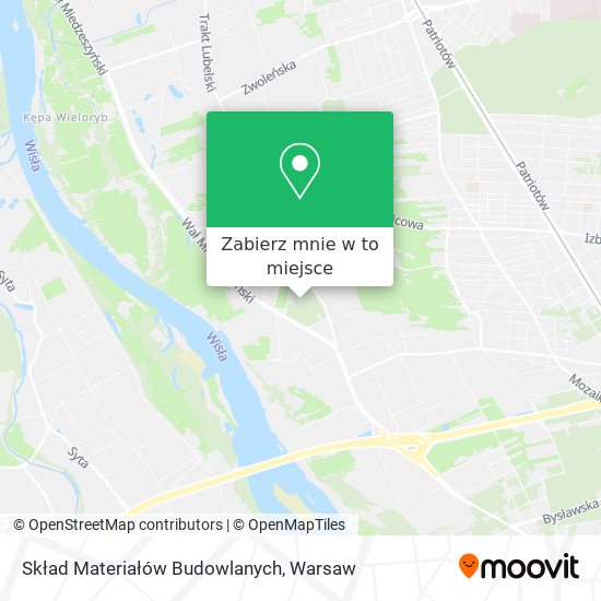 Mapa Skład Materiałów Budowlanych