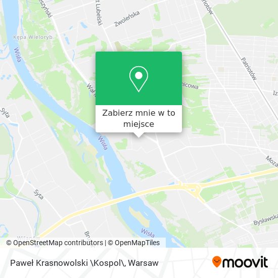 Mapa Paweł Krasnowolski \Kospol\