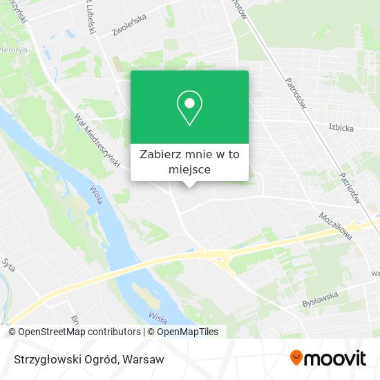 Mapa Strzygłowski Ogród