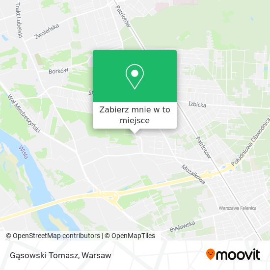 Mapa Gąsowski Tomasz