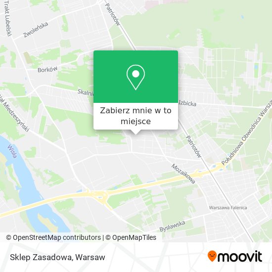 Mapa Sklep Zasadowa