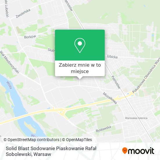 Mapa Solid Blast Sodowanie Piaskowanie Rafał Sobolewski