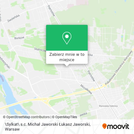 Mapa \Sylkat\ s.c. Michał Jaworski Łukasz Jaworski