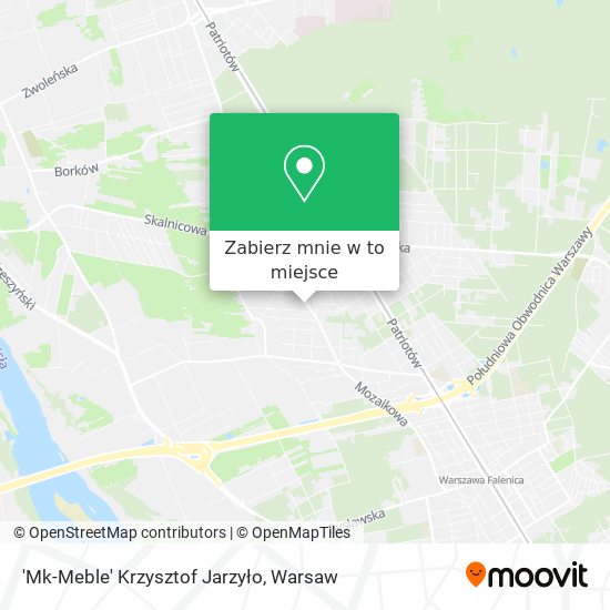 Mapa 'Mk-Meble' Krzysztof Jarzyło