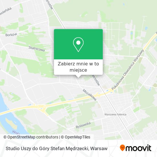 Mapa Studio Uszy do Góry Stefan Mędrzecki