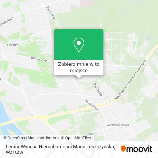 Mapa Lemar Wycena Nieruchomości Maria Leszczyńska