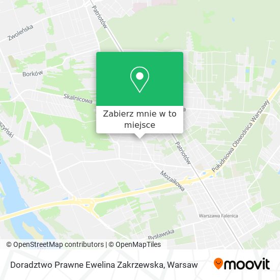 Mapa Doradztwo Prawne Ewelina Zakrzewska