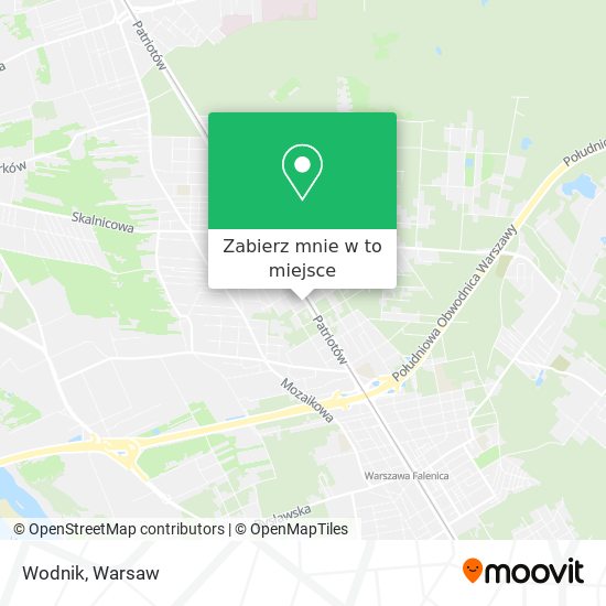 Mapa Wodnik