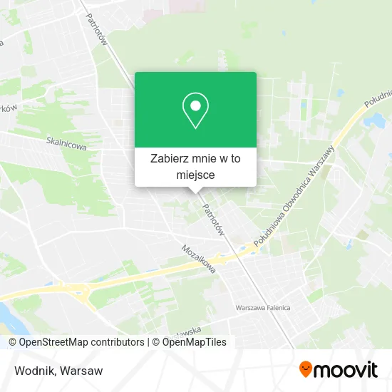 Mapa Wodnik