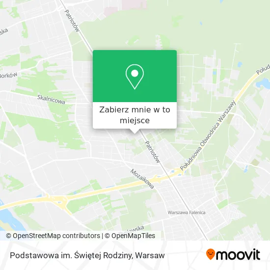 Mapa Podstawowa im. Świętej Rodziny