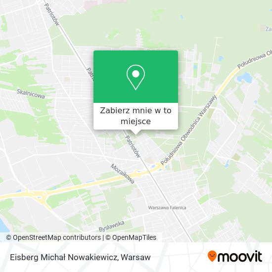 Mapa Eisberg Michał Nowakiewicz