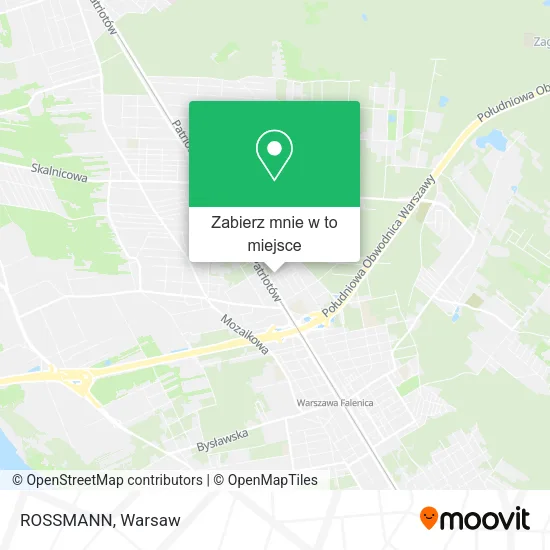 Mapa ROSSMANN