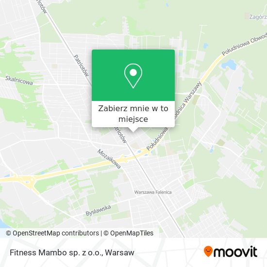 Mapa Fitness Mambo sp. z o.o.