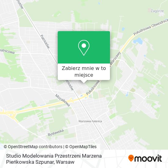 Mapa Studio Modelowania Przestrzeni Marzena Pieńkowska Szpunar