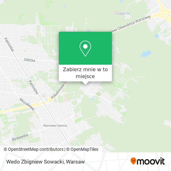 Mapa Wedo Zbigniew Sowacki