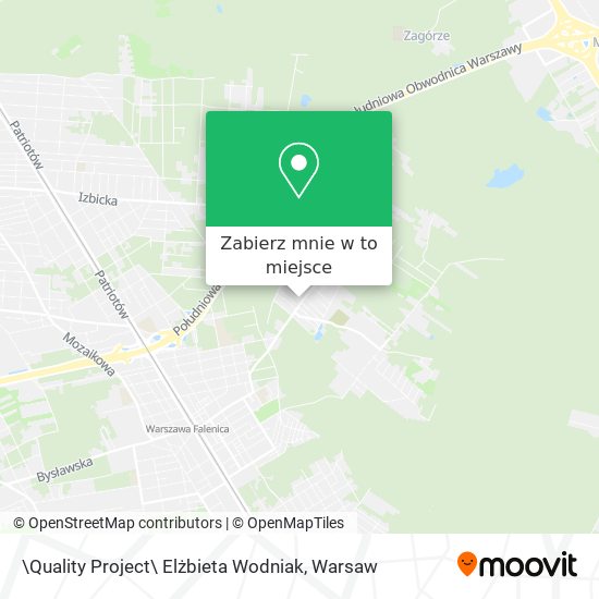 Mapa \Quality Project\ Elżbieta Wodniak