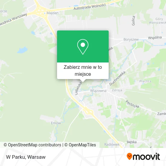 Mapa W Parku