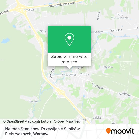 Mapa Nejman Stanisław. Przewijanie Silników Elektrycznych