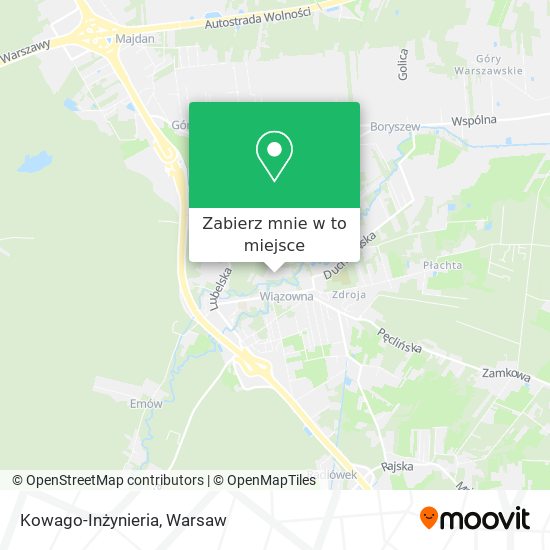 Mapa Kowago-Inżynieria