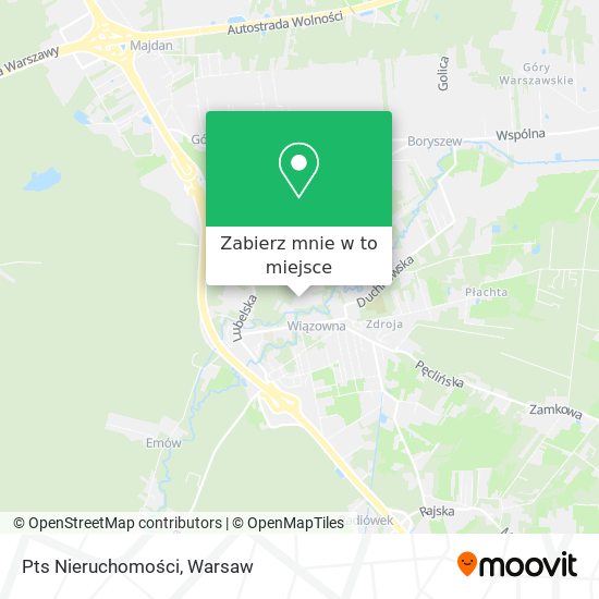 Mapa Pts Nieruchomości