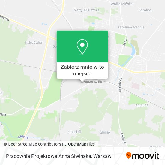 Mapa Pracownia Projektowa Anna Siwińska