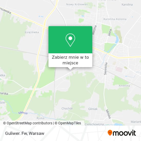 Mapa Guliwer. Fw