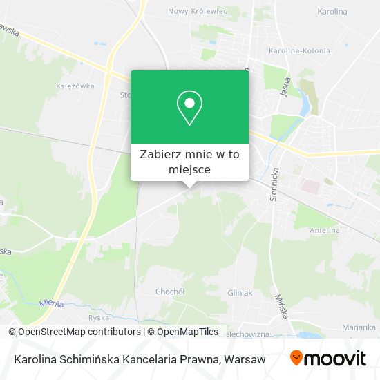 Mapa Karolina Schimińska Kancelaria Prawna