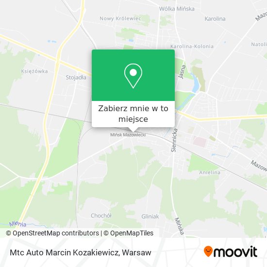 Mapa Mtc Auto Marcin Kozakiewicz